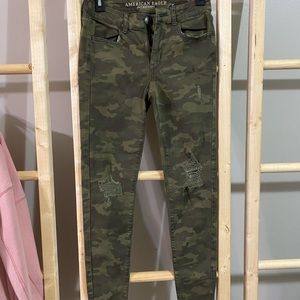 AEO Camo Jeans